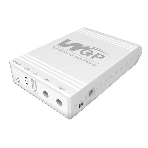 WGP Wifi Router UPS IP CCTV Camera Battery Modem Backup Mobile Phone USB DC Mini UPS for Wifi Router