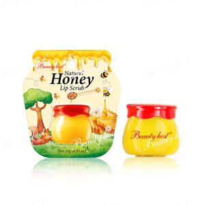 Natural Organic Private Label Vegan Honey Lip Scrub Exfoliating Moisturizing Lip Care Sugar Scrub
