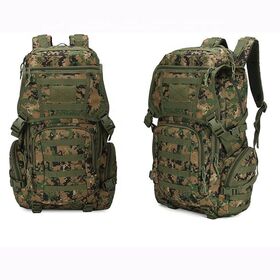 Outdoor bag large capacity camouflage backpack camping hiking travel supplies duffel bag custom tactical backpack
