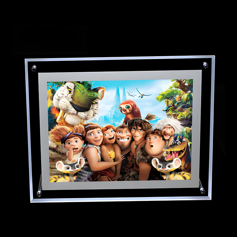 Shanghai Minghui Advertising Co., Ltd Single Side Crystal Lightbox Exhibition Booth Display Advertising Light Box