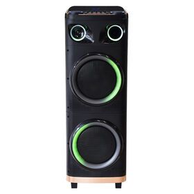 Dual 10inch TWS bluetooth LED 100W TWS party speaker