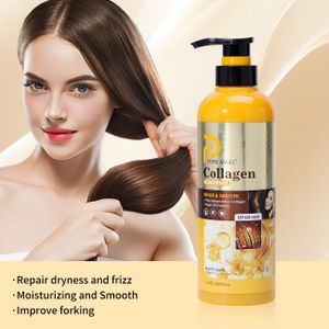 Private brand Natural Collagen protein Argan Oil Essence hair conditioner Moisturizing and smooth repair damaged hair