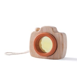 Wood camera Montessori Educational Child's Kaleidoscope Toy Eco Friendly Toddler Role Play Toy Sustainable Gift Wood Mini Camera