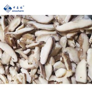 Sinocharm Frozen Mushrooms Slices HACCP Manufacturer Wholesale Price 10kg Bulk IQF Frozen Shiitake Slices for Soup
