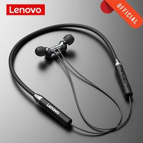Lenovo Bluetooth Earphones HE05 Wireless Earbuds Magnetic Neckband Earphone IPX5 Waterproof Sport Headset with Noise