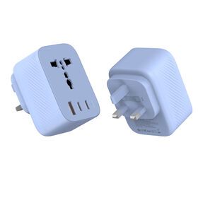 Power Travel Adaptor Multi Plug Universal Travel AdaptTravel Adapter with USB and Type-C Worldplug All In One Worldwide Travel PD