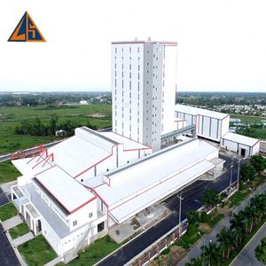 Industrial design hot dipped galvanized peb steel warehouse construction
