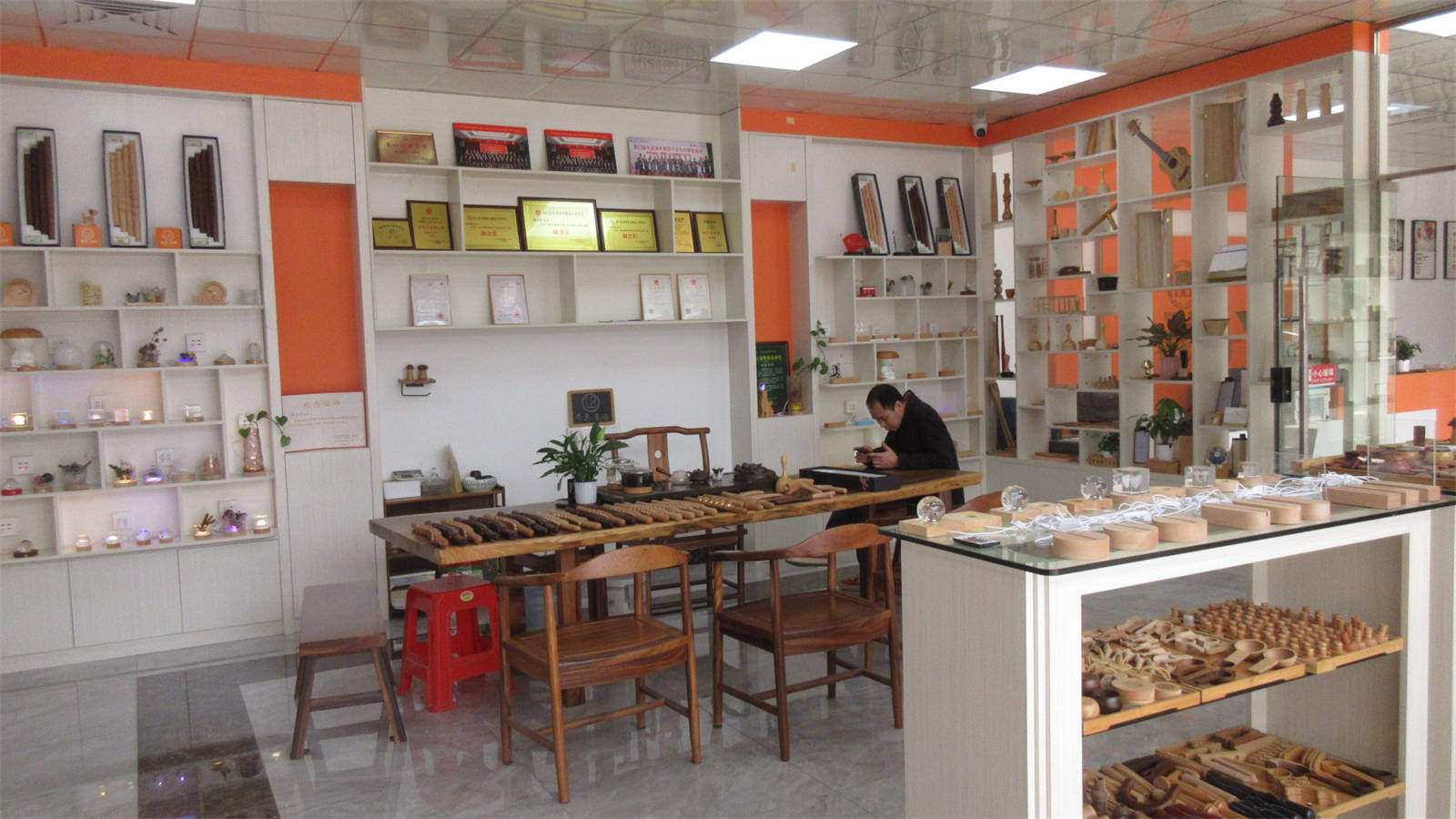 Longmen Luban Bamboo And Wood Products Co., Ltd. Wooden Lamp Base