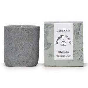 Wholesale OEM&ODM Candles For Home Scented Custom Luxury White Freesia Scented Aroma Soy Wax Private Label Candle With Packaging