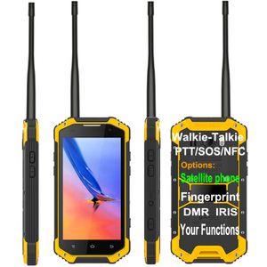 Cheapest OEM 4.7inch MT6737V Industrial Equipment Android 4G Handheld Terminal IP68 Rugged DMR WaikieTalkie Smartphone with NFC