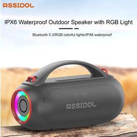 IPX6 Waterproof Outdoor Speaker with RGB Light-6