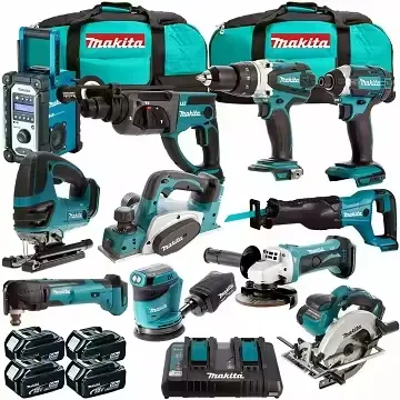 Marwa Digital Store Original MAkitaS LXT1500 18-V Tools Set LXT Lithium-Ion 15Pcs Other Hydraulics Power Cordless Drill
