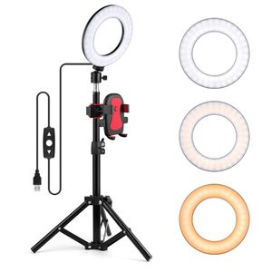 Oldshark Dimmable LED Ring Light Photography Lighting For Live Stream