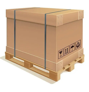 Premium quality Recycle Material Double Wall UV coating Corrugated Cardboard Boxes for Bulk Cargo