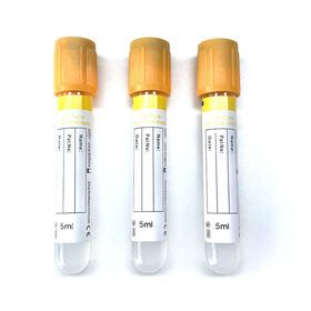 Hot selling PET 6ml Disposable vacuum blood collection tube for blood serum biochemistry