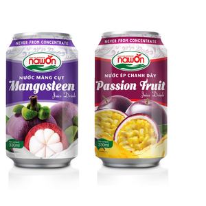 Wholesale Available ISO Mangosteen Juice in Can 330ml Healthy Fruit Juice Free Sample OEM/ODM Fruit Juice