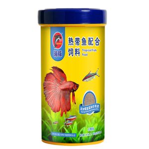 High Protein 250ml 80g Tropical Fish Food Nutritious Small Pellet with Fish Meal Flavor Nutritional Features Packaged in Bags