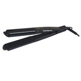 Alias Beauty LCD digital display hair straightener electric splint temperature regulating straight curling dual-use#0906_023