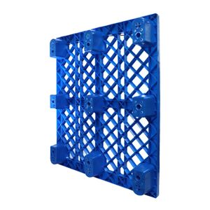 ZNPP003 Shelf Six Rails Heavy Duty European Plastic Pallet Degradable Plastic Pallet