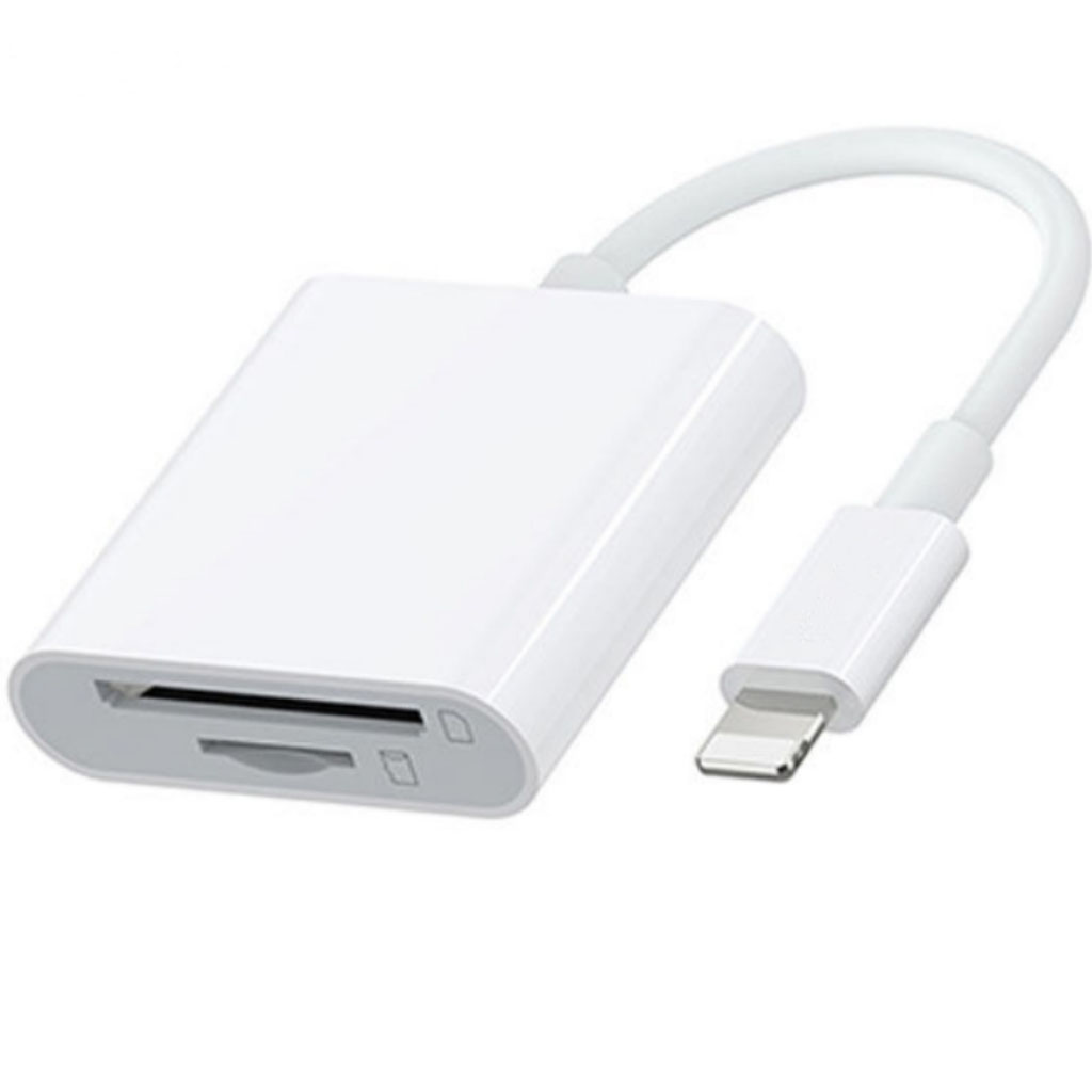 Shenzhen Ankebo Technology Co., Ltd. Sd Card Reader for iPhone iPad Camera, Supports SD and TF Card Trail Camera Viewer
