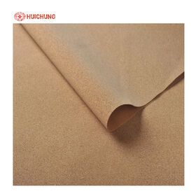 Premium quality natural cork fabric cork leather for shoes cork mat yoga mat bags sleeve sheet board cup coaster