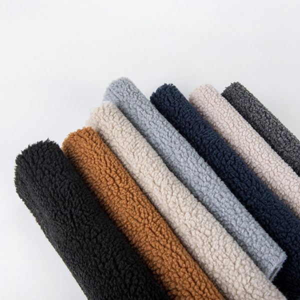 Textile ECO-Friendly Recycled Velvet 100% Polyester Knit Velveteen Faux Fur Sherpa Fleece Fabric Double Face