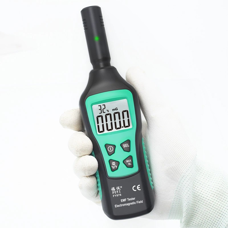 EMF Meter Digital Color Screen Electromagnetic Field EMF Detector Handheld Electromagnetic Field Radiation Tester