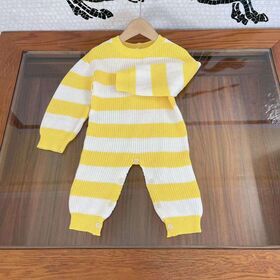 Children's clothing autumn new baby suit boys' girls' Knitted Sweater round neck long sleeve warm romper baby knitted blanket