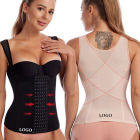 Women Waist Trainer Corset Vest Compression Plus Sweat Size Belly Tummy Belt Girdle Postpartum Section Band Pregnancy Suit