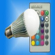 GL manufactures E26 5W RGB Bulbs with CE/UL/ETL-WECO Supplier