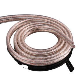 14AWG Speaker cable CCA  flexible transparent speaker Wire    Audio Cable