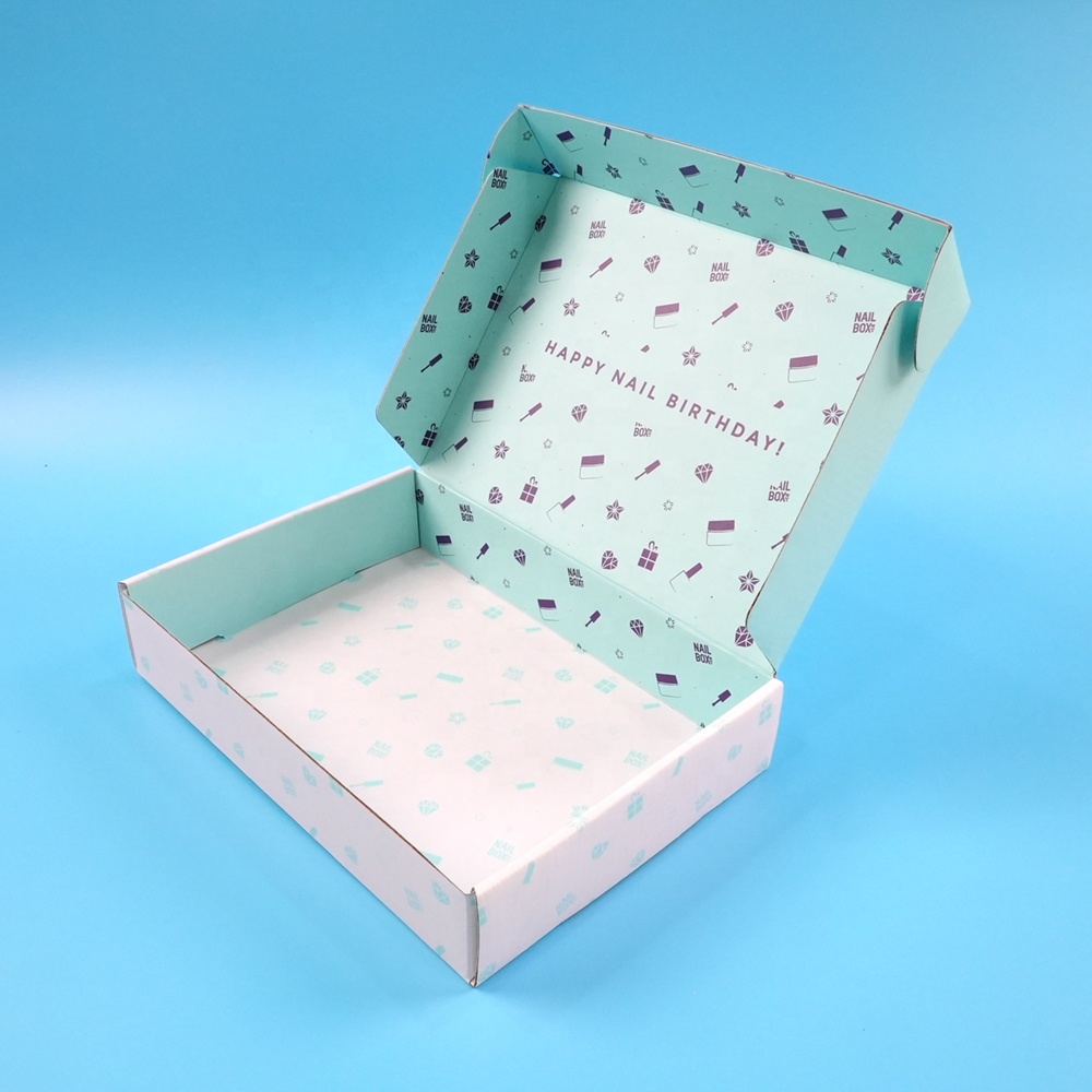 Shanghai Unison Packaging Co.,Ltd. Manufacture Eco-Friendly Corrugated Kraft Paper Shipping Box with Custom Logo for Clothing and Shoes