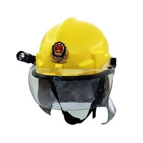 Fireman safety firefighting helmets with lamp using in fire rescue
