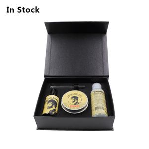 2024 Men's Beard Care Kit Beard Oil and Balm with Beard Shampoo