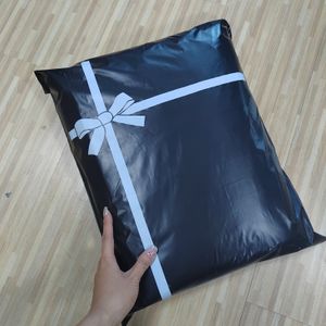 custom poly mailer express 100pcs purple courier mailer bags packaging poly for clothing shoe boxes