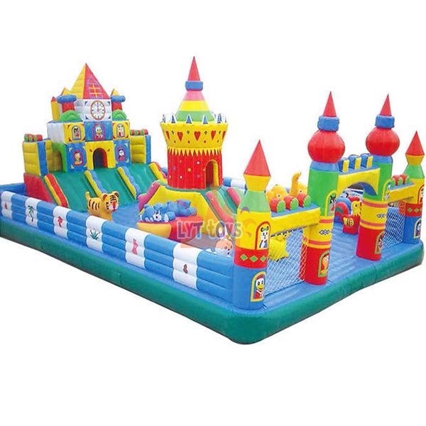 Commercial Children Inflatable Jumping Castle Amusement Park Inflatable-Playground