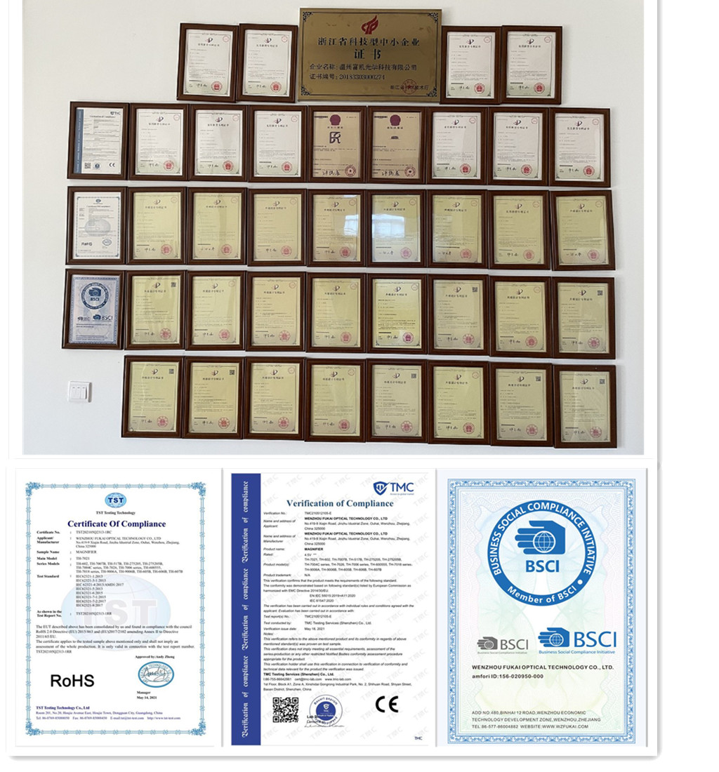 Wenzhou Fukai Optical Technology Co., Ltd. Jewelry Magnifier