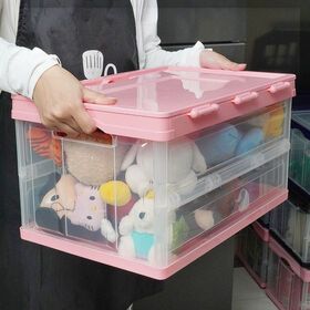 Good quality stackable pp plastic storage boxes for sundries household plastic storage container