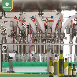 Automatic Cooking Oil Production Line For Automatic Olive Sunflower Edible Oil Filling Capping Machine