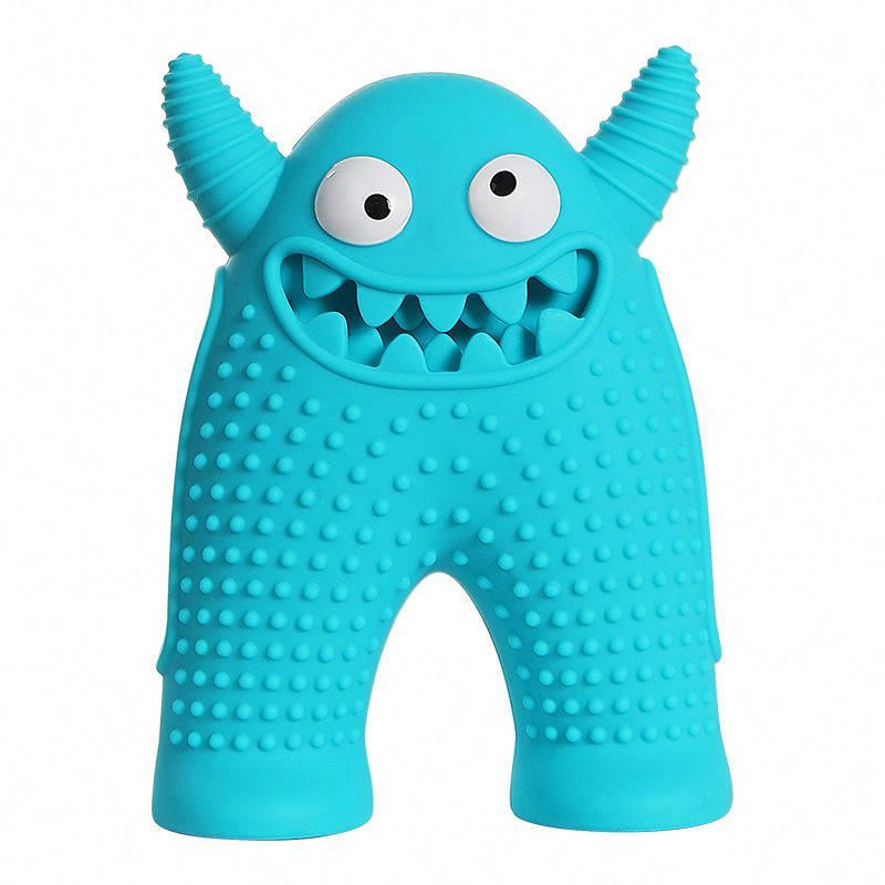 Hubei Shengfeihong International Trade Co., Ltd. Durable 2024 Luxury Dog Toys Squeaky Pet Chew Toys Interactive Silicone Rubber Teeth Cleaning Resistant Christmas Gift Toy