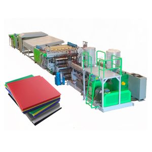 pp plastic hollow sheet extrusion machinery High yield polypropylene hollow sheets making machinery