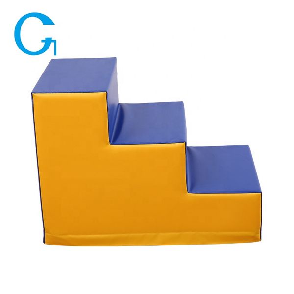 New design indoor soft play equipment steps for kids play