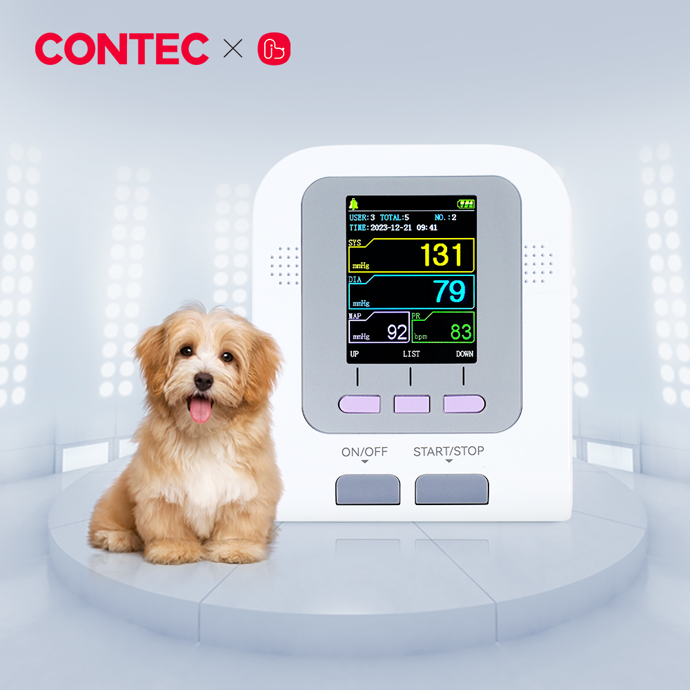 CONTEC08A VET Electronic sphygmomanometer veterinary NIBP blood pressure monitor for Pets