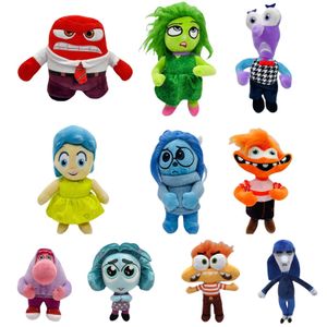 Factory Wholesale 4" 8" New Inside Out 2 Plush Toys Cartoon Stuffed Toys Movie Inside Out Plushie Figure Toys Doll Kids Gifts
