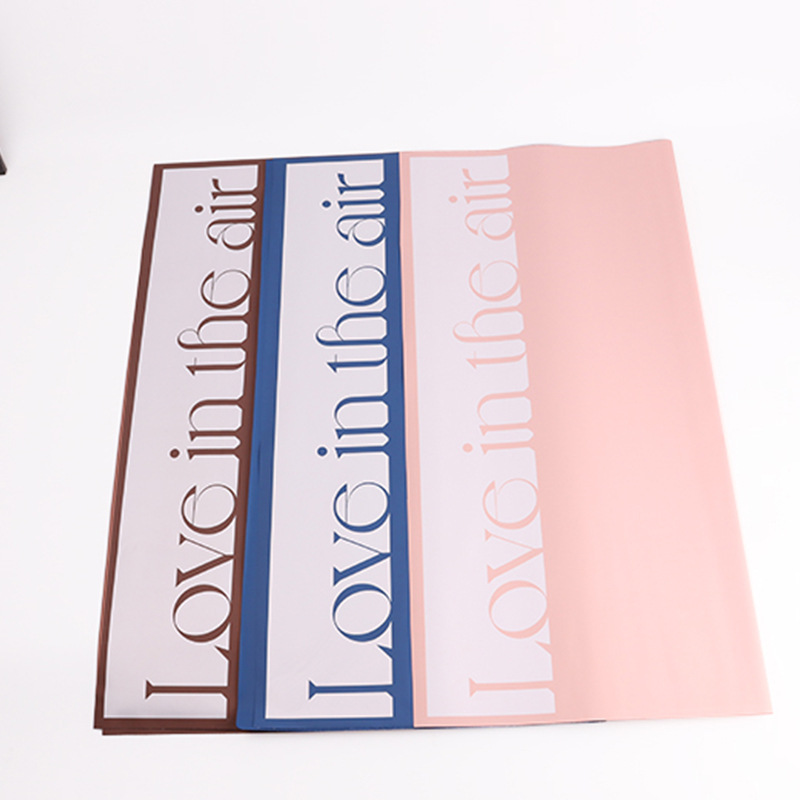 Wenzhou Aquatic International Trade Co., Ltd. Various colors paper wrapping flowers wrapping paper waterproof flower wrapping paper