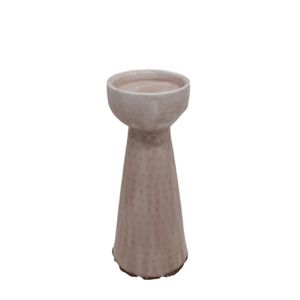 Trending Iron Candle Pillar Holder With Hammered Mushroom Color For Home And Wedding Tabletop Decoration Handmade