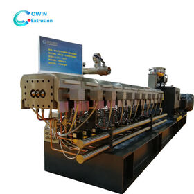 high quality  three screw extruder machine caco3 filler masterbatch