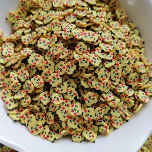 1KG DIY Slime Supplies Filler Animal Polymer Sprinkles Slices Cartoon Squirrel Cat Polymer Clay Sprinkles