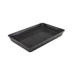 High Quality Black Carbon Steel Non Sticky Baking Roasting Pan With Rack For TurkeyPopular