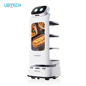 UBTECH New Released Food Delivery Robot Restaurant Needs Robotic Waiter Intelligent Robot Self Sevice Machine